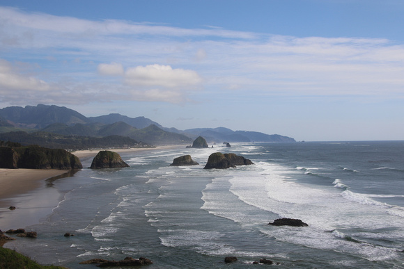 South from Ecola Point