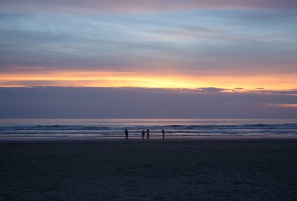 Sunset at Cannon Beach, OR