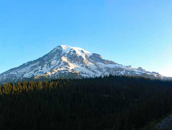 Mt Rainier from South of Paradise