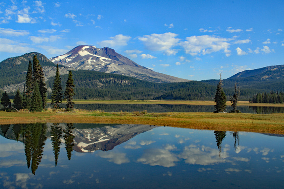 South Sister From Sparks Lake