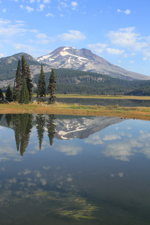 South Sister from Sparks Lake